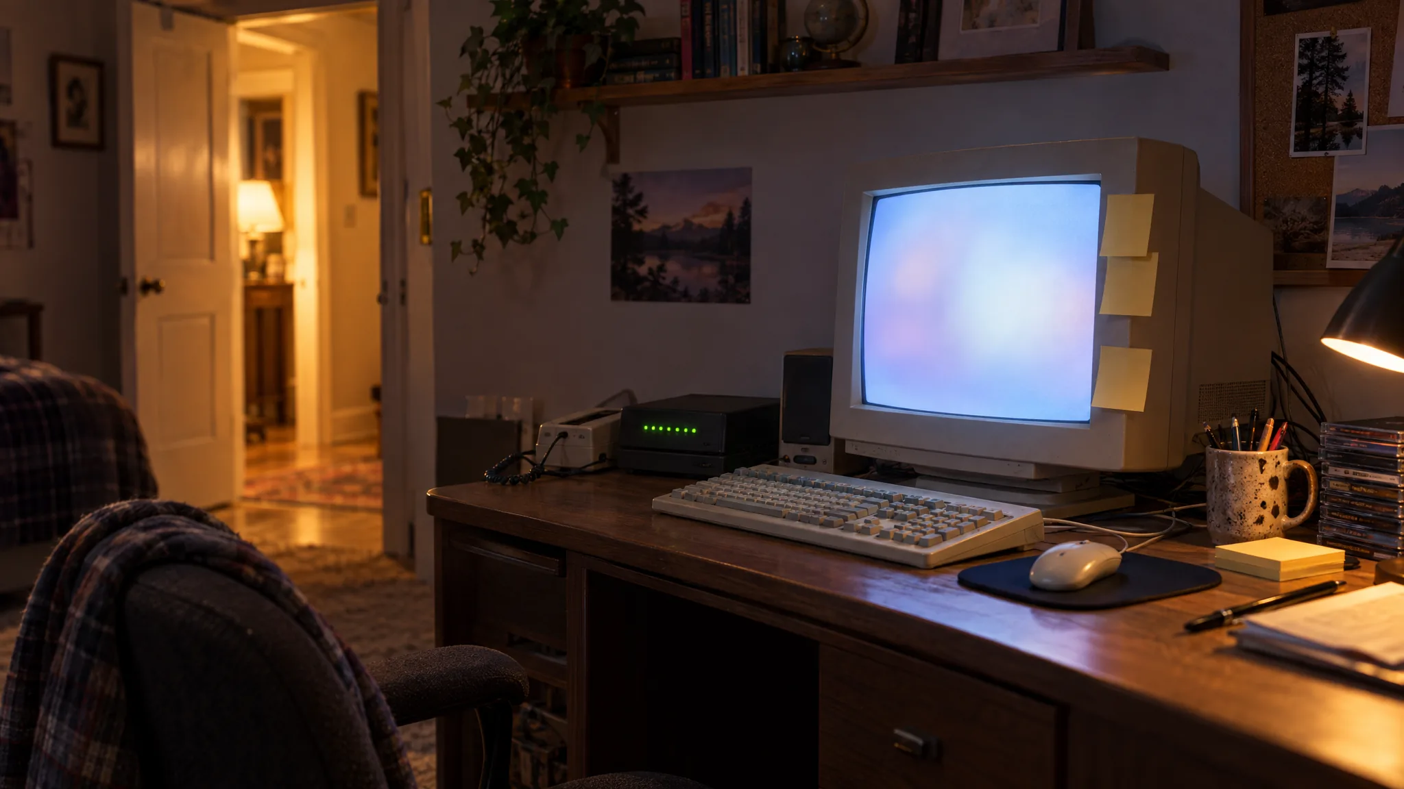 Web era scene